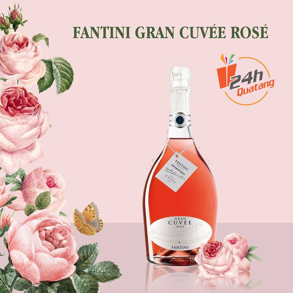 Rượu vang Fantini Cuvee Rose - quatang24h.com.vn
