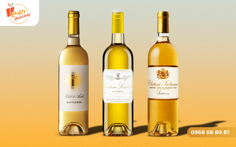 Sauternes - một loại vang nổi tiếng tại Pháp