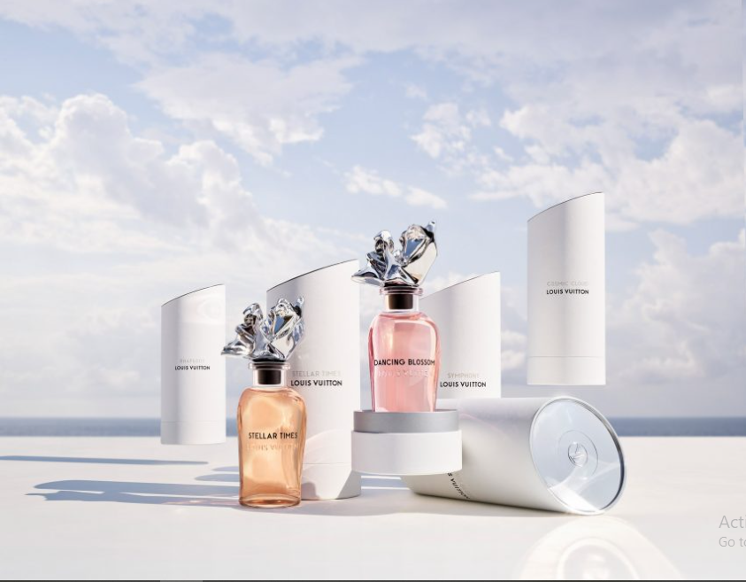 Louis Vuitton ra mắt kiểu chai nước hoa mới với “hoa nhôm”