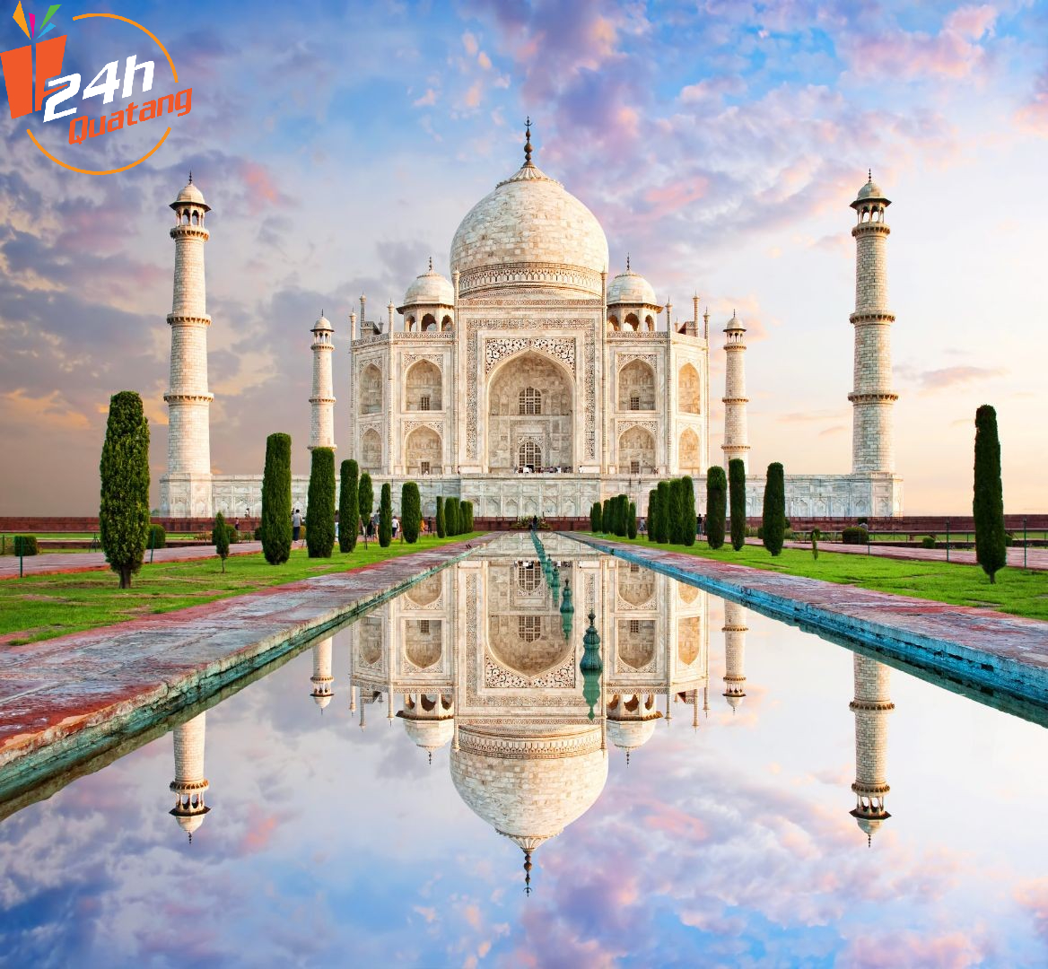 Quatang24h.com.vn - “Kỳ quan thế giới” Taj Mahal được dựng lên để tưởng nhớ hoàng hậu.