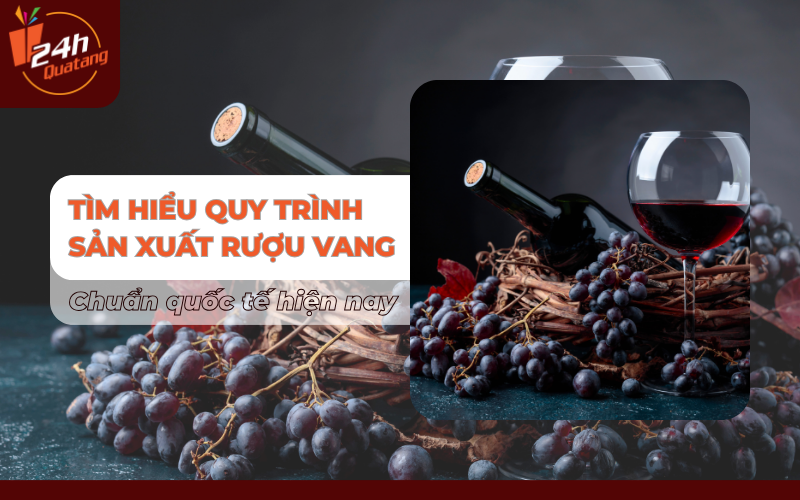 Tìm hiểu quy trình sản xuất rượu vang chuẩn quốc tế hiện nay