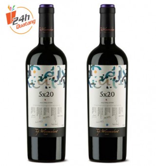 Rượu vang Chile - Top WineMakers 5 x 20 Blend M 2010