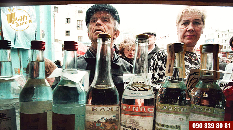 câu chuyện về rượu vodka linh hồn của Nga